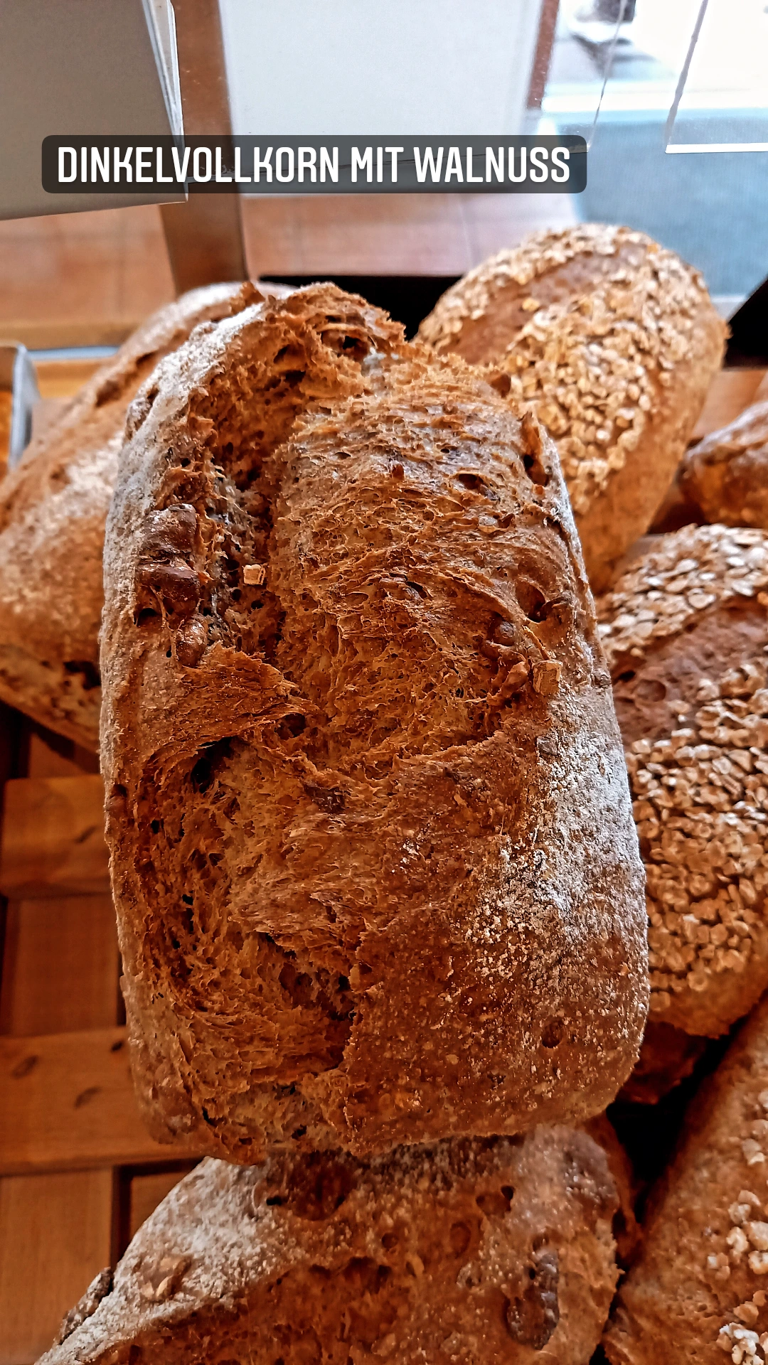 Dinkelvollkorn-Walnussbrot